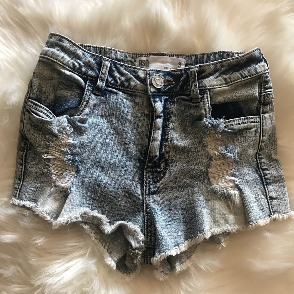 RSQ SHORTS. High rise